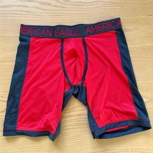 American Eagle Outfitters Red and Black Boxer Briefs
